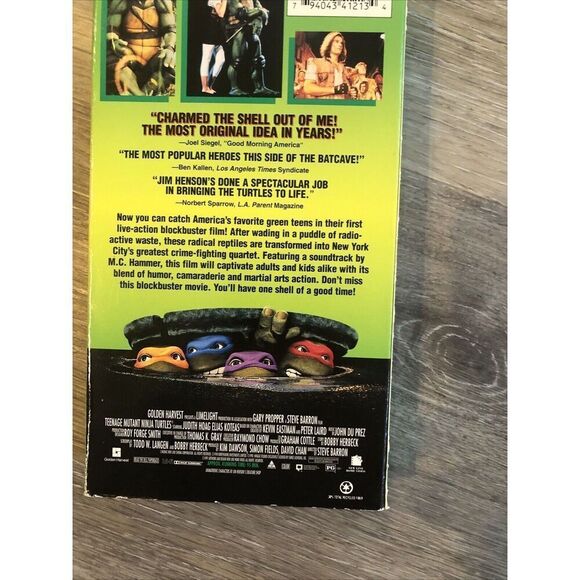 Teenage Mutant Ninja Turtles - The Movie (VHS, 2000). Vintage - Picture 5 of 6